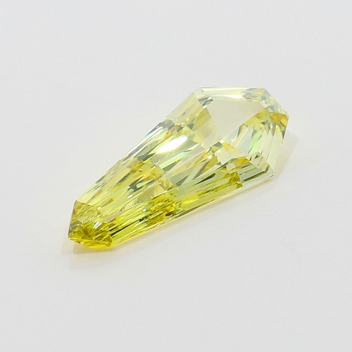 0.67 Carat Fancy Intense   Yellow  KIte VVS2 GIA