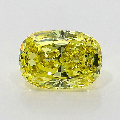 1.01 Carat Fancy Intense   Yellow  CU VS2 GIA