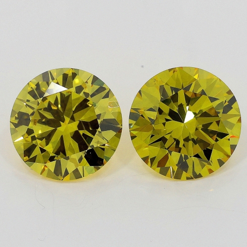 1.01 Carat Fancy Deep   Yellow  BR VS1 GIA