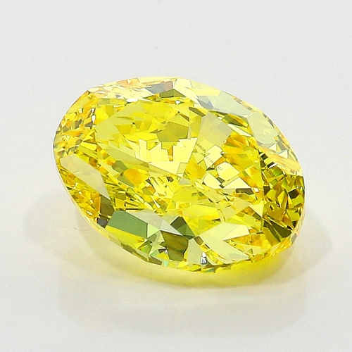 1.81 Carat Fancy Vivid   Yellow  OV VS2 GIA