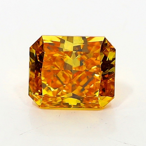 0.51 Carat Fancy Vivid   Yellow  RAD SI1 GIA