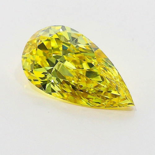 1.02 Carat Fancy Vivid   Yellow  PS VS2 GIA
