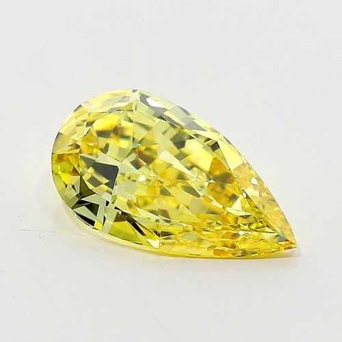 0.60 Carat Fancy Vivid   Yellow  PS VS1 GIA