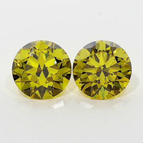 1.52 Carat Fancy Deep Yellow  BR VS1 GIA