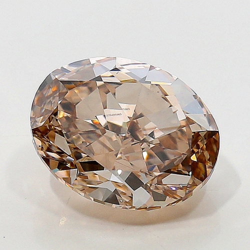 1.71 Carat Fancy   Orange  OV VS2 GIA