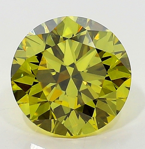 0.80 Carat Fancy Deep   Yellow  BR VS2 GIA