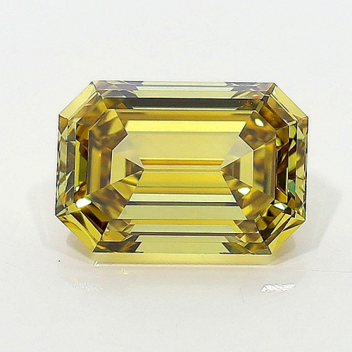 1.16 Carat Fancy Deep Brownish Greenish Yellow  EM VS1 GIA