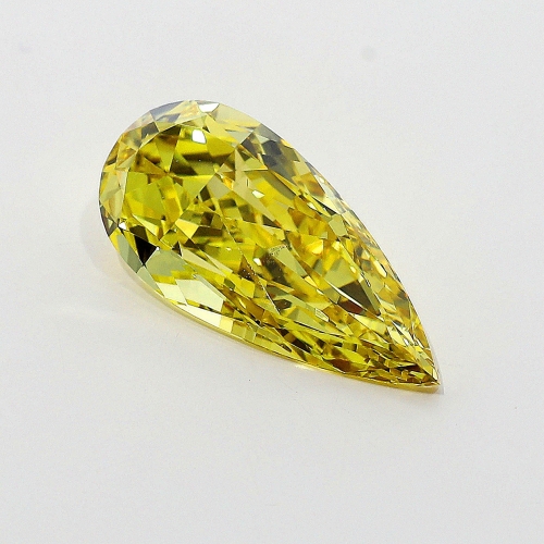 1.53 Carat Fancy Intense   Yellow  PS VS2 GIA