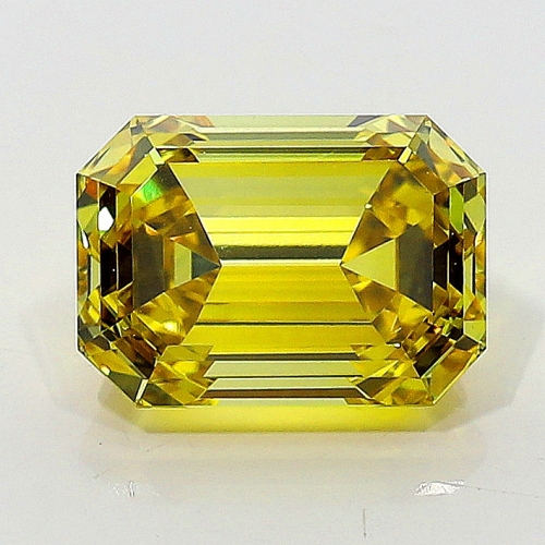 1.21 Carat Fancy Deep   Yellow  EM VVS2 GIA