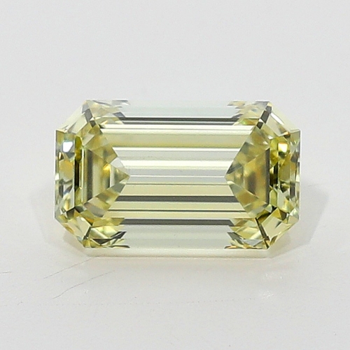 0.48 Carat Fancy   Yellow  EM VVS2 GIA