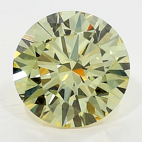 0.57 Carat Fancy   Yellow  BR VS1 GIA