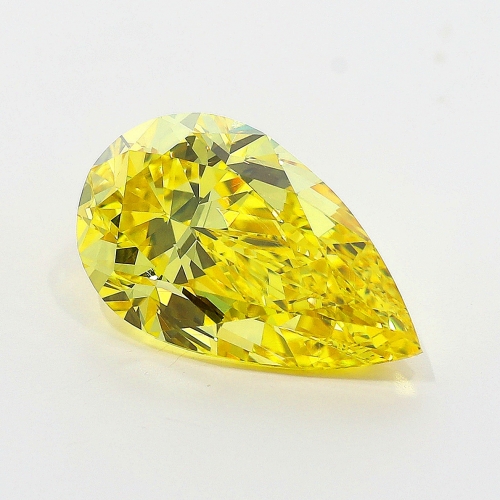 3.01 Carat Fancy Vivid   Yellow  PS SI1 GIA