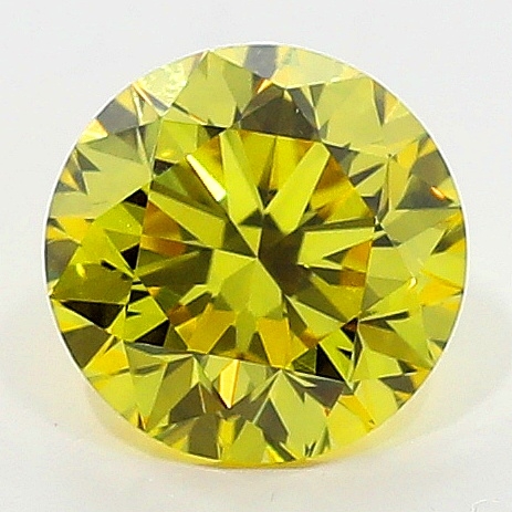 0.50 Carat Fancy Deep   Yellow  BR VS1 GIA