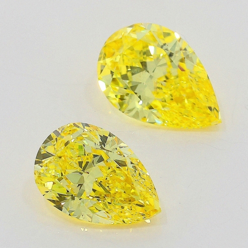 0.50 Carat Fancy Vivid   Yellow  PS VS2 GIA