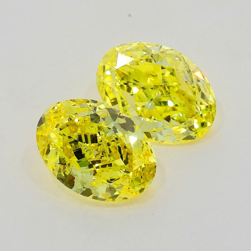 0.50 carat, Fancy Intense Yellow , Oval shape, SI1 Clarity, GIA