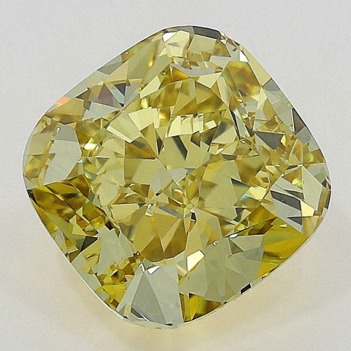 1.01 carat Cushion VS1 Fancy Deep Yellow