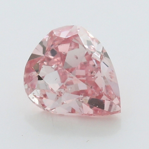0.23 Carat Fancy Intense   Pink  PS SI2 GIA