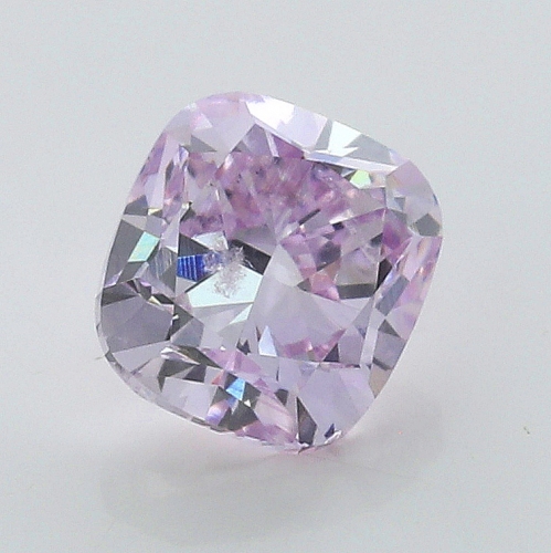0.30 Carat Fancy   Pink Purple CU SI2 GIA