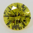 1.61 Carat Fancy Deep   Yellow  BR SI2 GIA