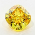 2.41 Carat Fancy Deep Orangy  Yellow  CU SI1 GIA