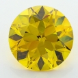 5.01 Carat Fancy Deep   Yellow  BR VS2 GIA