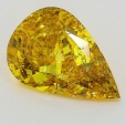 0.81 Carat Fancy Deep   Yellow  PS  GIA