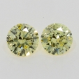 0.53 carat, Fancy Yellow , Round Brilliant shape, GIA