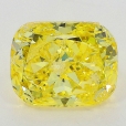 1.05 Carat Fancy Vivid   Yellow  CU  GIA