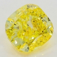 1.02 Carat Fancy Vivid   Yellow  CU  GIA