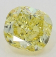 0.63 Carat Fancy   Yellow  CU SI1 GIA