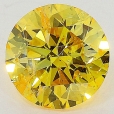 0.52 Carat Fancy Vivid   Yellow  BR  GIA