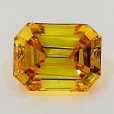 0.36 Carat Fancy Vivid   Orange Yellow EM SI1 GIA