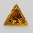 0.51 Carat Fancy Deep   Orange Yellow TR VS2 GIA