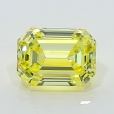 WAD24-011B 0.50 Carat Fancy Intense Yellow    EM VVS2 GIA