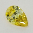 0.96 Carat Fancy Intense   Yellow  PS VS1 GIA