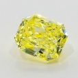 0.74 Carat Fancy Intense   Yellow  RAD VS1 GIA