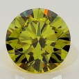 1.16 Carat Fancy Deep   Yellow  BR VS2 GIA