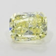 1.76 Carat Fancy Light Yellow    CU VVS2 GIA