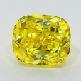 0.71 Carat Fancy Vivid   Yellow  CU VVS2 GIA