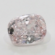 0.32 Carat Fancy Light Orangy  Pink  CU SI2 GIA