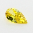 0.34 Carat Fancy Vivid   Yellow  PS SI1 GIA