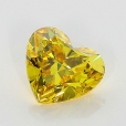 1.01 Carat Fancy Vivid   Yellow  HS SI2 GIA