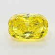 1.01 Carat Fancy Vivid   Yellow  CU SI1 GIA
