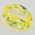 1.01 Carat Fancy Intense   Yellow  OV VS1 GIA