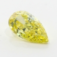 3.04 Carat Fancy INTENSE  Yellow  PS SI1 GIA