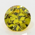 1.01 Carat Fancy Deep   Yellow  BR VS2 GIA
