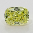 2.02 Carat Fancy   Yellow  CU SI1 GIA
