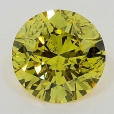 0.47 Carat Fancy Deep   Yellow  BR  GIA
