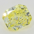 0.50 Carat Fancy   Yellow  RAD VS1 GIA