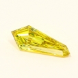 0.46 Carat Fancy Deep   Yellow  KIte VS2 GIA